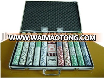 High quality and hot popular 1000 poker chip set